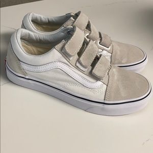 Vans with Velcro straps